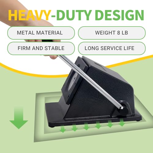 3"/75mm Button Paper Cutter, Circle Cutter Circle Punch, Graphics Punch Cutter, 3.386"/86mm Cutting Diameter Die Cut Machine for Making 3"/75mm Buttons DIY Crafts Button Making