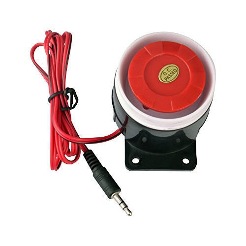 2V 3V 5V 6V 9V 12V DC Piezo Electronic Buzzer Very Load Alarm Electric Security Siren Horn 120dB@12VDC - size: B604