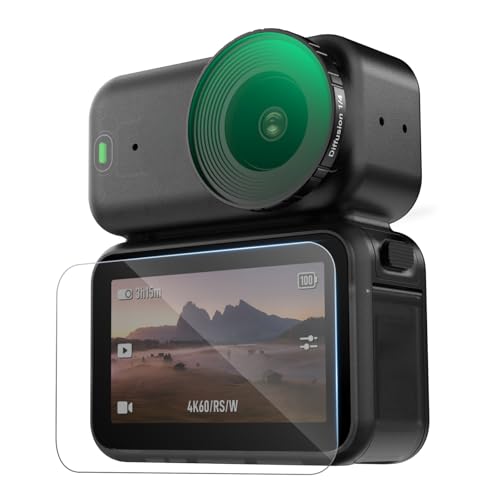 TELESIN Black Mist 1/4 Filter Kit for DJI Osmo Nano, with Screen Protector