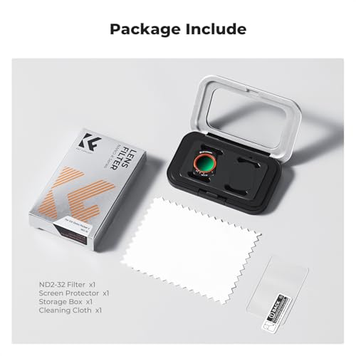 K&F CONCEPT Magnetic VND2-32 Filter Compatible with DJI Osmo Pocket 4/3 - style: ND2-32