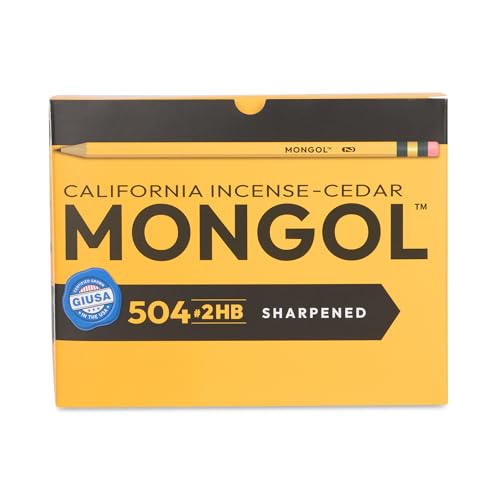 Mongol Classic Incense Cedar #2 Pencil - 504-Pack - Pre-sharpened - size: 1 Count (Pack of 504)