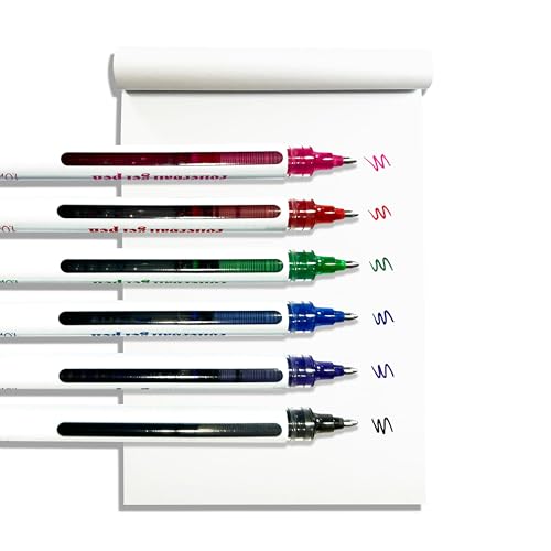 Ooly Seriously Smooth Rollerball Gel Pens, Set of 6, 1.0mm - style: Seriously Smooth Rollerball