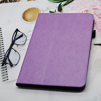 Universal 7 8 Inch Android Tablet Case Cover for All 7.0-8.5 Inch Tablet - color: Purple