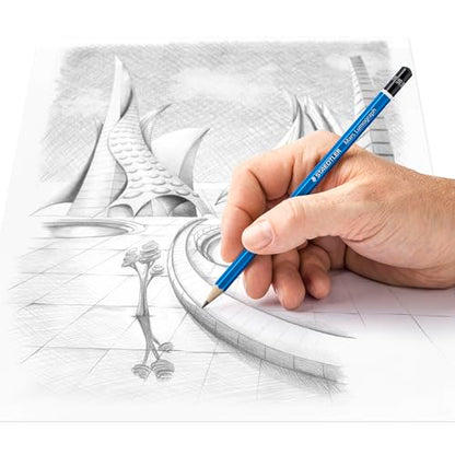 STAEDTLER Mars Lumograph 3B Graphite Art Drawing Pencil, 6 Pencils - style: 3B