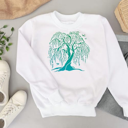 Willow Tree Stencil, Reusable Painting Template, DIY Home Decor - style: Willow Tree