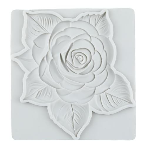 Rose Flower Silicone Mold Rose Flower Polymer Clay Molds - color: Style F