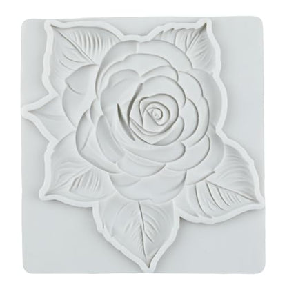 Rose Flower Silicone Mold Rose Flower Polymer Clay Molds - color: Style F