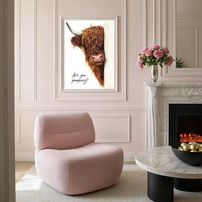 Highland Cow Diamond Art Kits for Adults Diamond Painting Kit for Beginner - color: DP03387