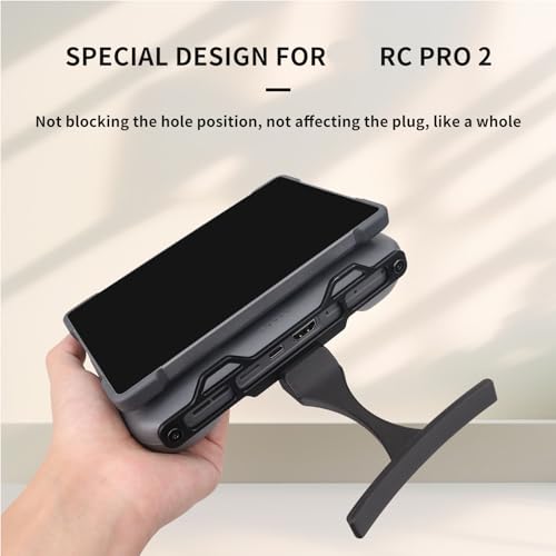 RC PRO2 Remote Control Crossbar with Belly Support Bracket & Adjustable Neck Strap Compatible with DJI Mavic 4Pro, Ergonomic Hands-Free Holder, Foldable Design, Pressure Relief Lanyard Accessories