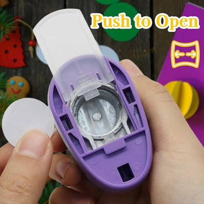 Luomorgo 1 Inch Circle Hole Punch, 1 Pc Paper Punch - size: 1 Inch