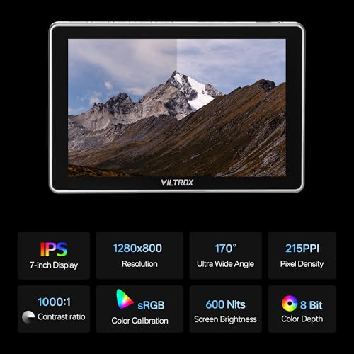 VILTROX DC-L1 7-Inch Touchscreen Camera Field Monitor