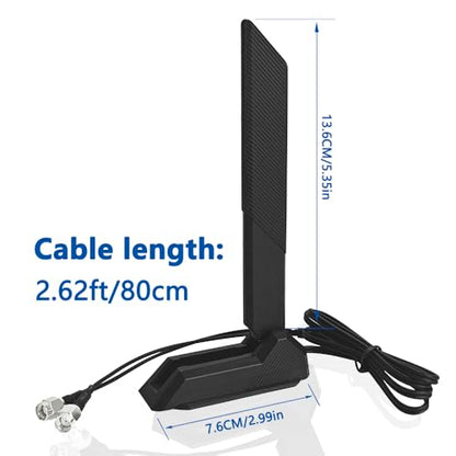 GinTai WiFi 6E Antenna for ASUS ROG Strix X570-E X570-PRO Gaming Z690-PLUS