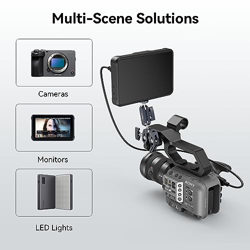 SMALLRIG Super Clamp, Camera Mount with 1/4'' and 3/8'' Threaded Holes - size: Small