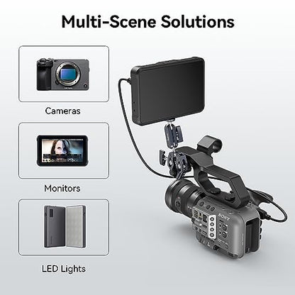 SMALLRIG Super Clamp, Camera Mount with 1/4'' and 3/8'' Threaded Holes - size: Small