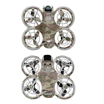 Carbon Fiber Drone Skin Compatible with DJI Neo - Urban Camo - Premium 3M Vinyl Protective Wrap Decal Cover - Easy to Apply | Crafted in The USA by MightySkins - color: Urban Camo, style: Textured Carbon Fiber Finish