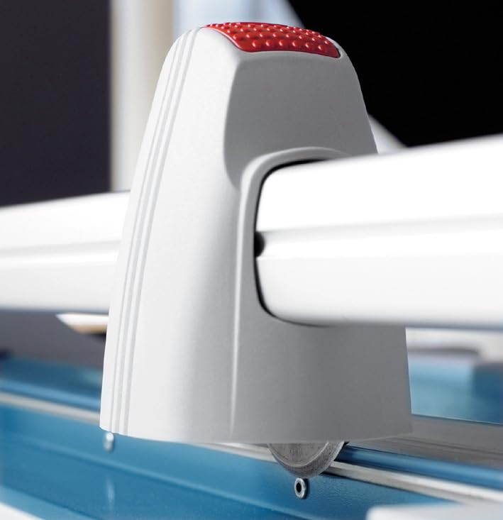 Dahle 440 Premium Rotary Trimmer, 14" Cut Length, 30 Sheet Capacity, Self-Sharpening, Automatic Clamp, German Engineered Paper Cutter - size: 14" Cut Length
