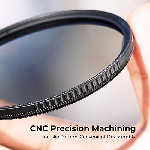K&F Concept 72mm Circular Polarizer Lens Filter Ultra-Slim Optical Glass - size: 72mm