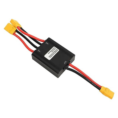 VGEBY Electric Bike Dual Battery Connector Adapter, XT90 Interface Bike Dual Battery Parallel Module Adapter Discharge Balancer