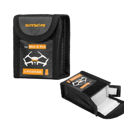 Lipo Charging Bag for DJI Mini 5/4/3 Pro Battery - for 1 batteries - size: Small (for 1pcs batteries)