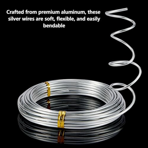 4 Pcs Aluminum Craft Wires,for Sculpting Armature DIY Jewelry Making