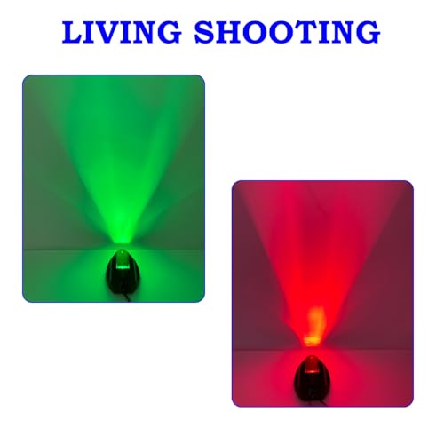 Red/Green Boat Navigation Lights, Waterproof Marine Bow Light - color: Red / Green-separate
