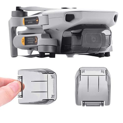 Mini 4K Gimbal Protective Case Dedicated Lens Cap Dust Cover Accessories SE Scratch Resistant Foldable Storage Camera Lens Protective Case Gray Transparent
