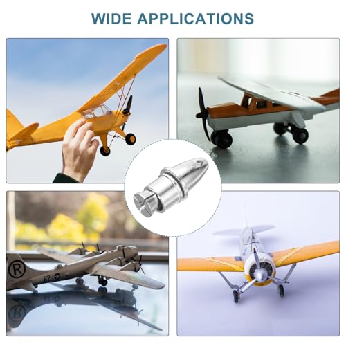 MECCANIXITY Propeller Adapter RC Plane Airplane Spinners, 3.17/4mm Aperture and 5/6mm Output Axle Propeller Adapter Saver for Shaft Brushless Motor Speed Controllers, Pack of 4 - size: 3.17/4mm x 5/6mm