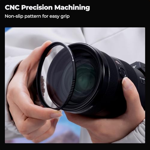 K&F CONCEPT 55mm MCUV Lens Protection Filter High Definition Optical Glass - size: 55mm