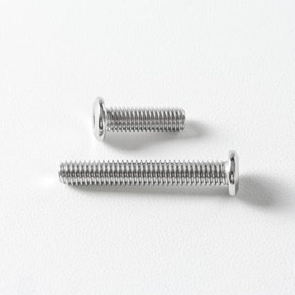 M3 x 8mm (50 Pack) Metric Flat Head Hex Socket Cap Screws Bolts, 304 Stainless Steel 18-8, Hex Drive, Bright Finish, Fully Machine Thread - size: M3 x 8