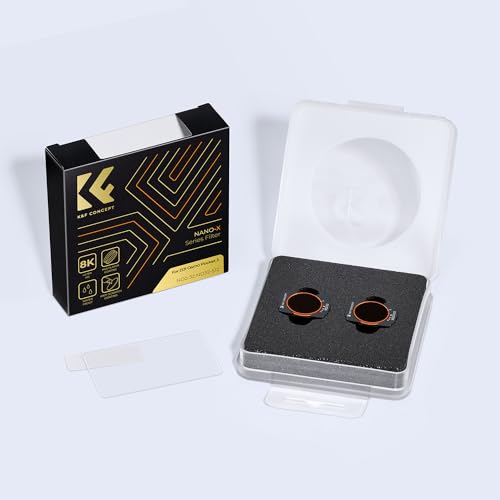 K&F CONCEPT Adjustable Magnetic ND Filters Set - style: ND2-32 +ND32-512