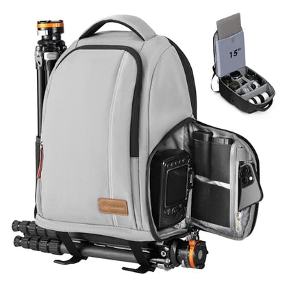 TARION Camera Backpack for Photographers Compact 15L, TB04 Grey - color: Grey