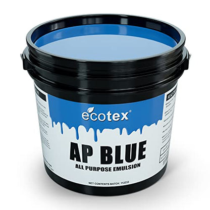 Ecotex® AP Blue Pre-Sensitized Photo Emulsion - Silk Screen Emulsion, 1 Pt - size: 16 fl oz