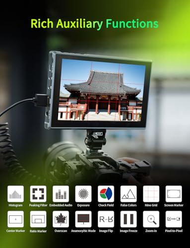 FEEWLORLD FW759PRO 7 Inch 400nit Touchscreen DSLR Video Field Monitor
