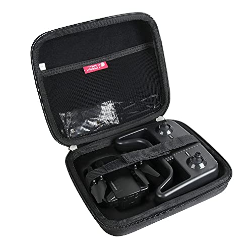 Hermitshell Travel Case for DEERC D20 Mini Drone (Black) - color: Black