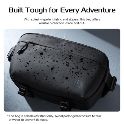 ULANZI 10L Camera Sling Bag, Water-Resistant Camera Case with Tripod Holder - size: 10L
