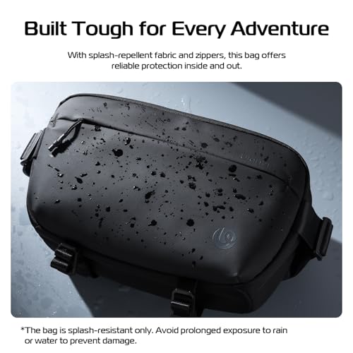 ULANZI 10L Camera Sling Bag, Water-Resistant Camera Case with Tripod Holder - size: 10L