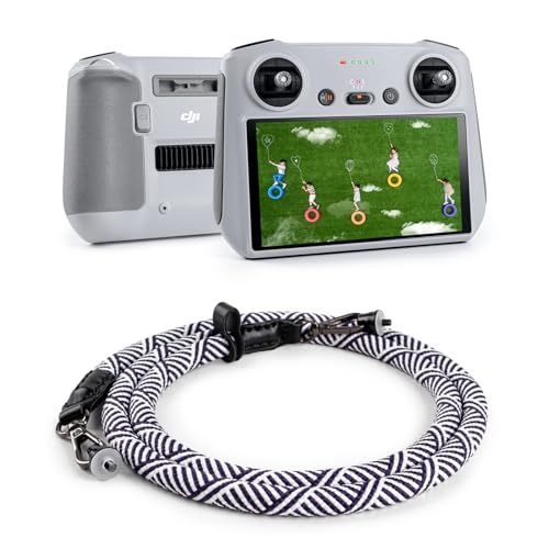 VOVMOEYA Lanyard for DJI RC/RC 2 Controller, Drone Shoulder Strap/Neck Strap for Mini 5 Pro/Mini 4 Pro/Mavic 4 /Mavic 3 Remote Controller Accessories - Black and White mix - color: Black and White Mix