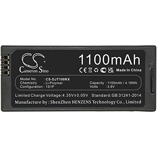 Cameron Sino CS CF Replacement Battery for Tello(1100mAh / 4.18Wh) T01