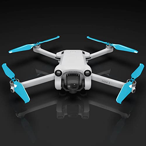 Master Airscrew Stealth Propellers for DJI Mini 3 Pro & Mini 4 Pro - Blue, 4 propellers in Set - color: Blue