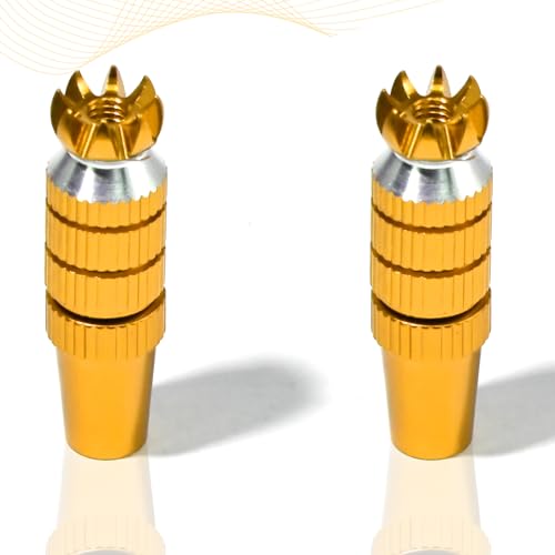 2pcs RC M3 Transmitter Stick Ends Controller Thumb Rocker for Futaba - color: Orange