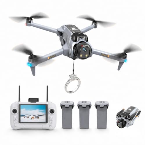 GPS Drones with Camera for Adults 4K EIS, Foldable 5G RC Camera Drones - color: CT66-3B