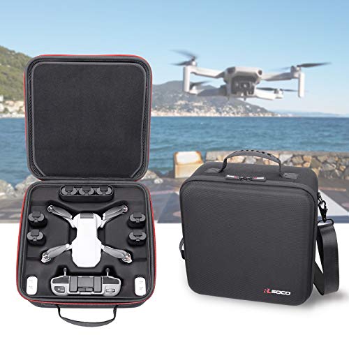 RLSOCO Travel Case for DJI Mini 4K/Mini 2/2 SE Fly More Combo - Fits Combo Accessories:Remote Controller,Batteries*3,Charging Hub,Propellers and Propeller Holder - color: Mini 4K Case