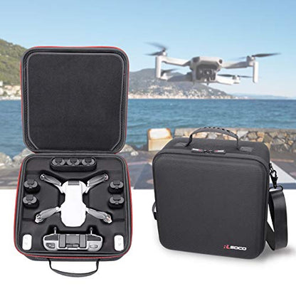 RLSOCO Travel Case for DJI Mini 4K/Mini 2/2 SE Fly More Combo - Fits Combo Accessories:Remote Controller,Batteries*3,Charging Hub,Propellers and Propeller Holder - color: Mini 4K Case