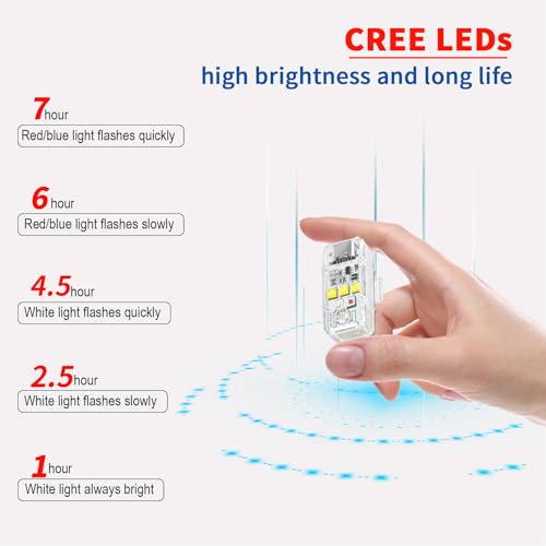 Strobe Light,Night Anti Collision Lights for FAA Drone(3 PCS)