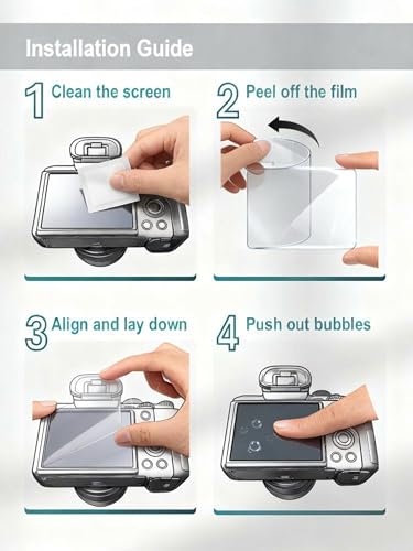 iDaPro Screen Protector for DJI Osmo Nano, 9H Tempered Glass - size: Films