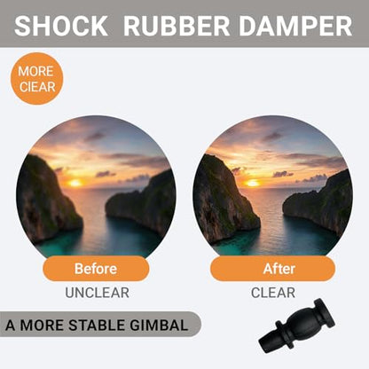Replacement Gimbal Shock Rubber Damper for DJI Matrice 4T/4E Gimbal Camera Shock Absorber Spare Parts Drone Body Accessories(5 Pcs)
