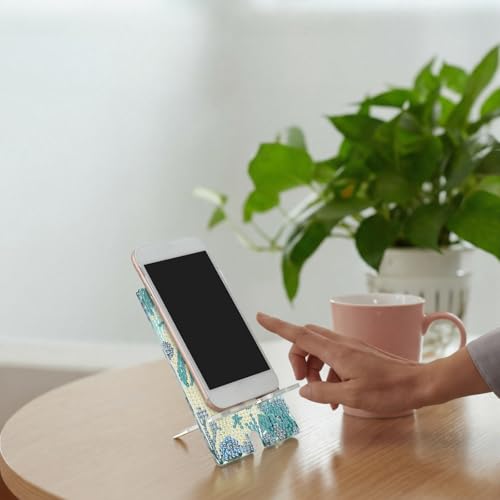 Saillong 6 Pcs Sea Animals Diamond Art Phone Stand, Cell Phone Holder - style: Sea Animals