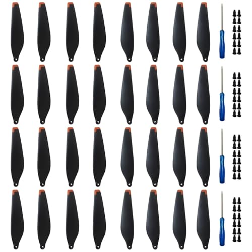 32 Pcs Replacement Propeller Blades Fit for DJI Mini 3 Drone, Low-Noise Quick-Release Accessories (Not for Mini 3 Pro)