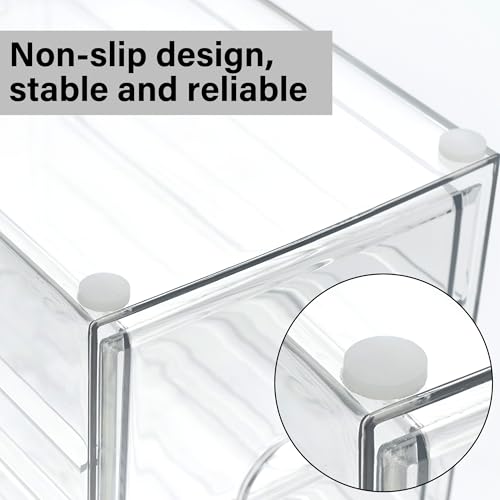 Prsildan Hair Accessories Organizer Acrylic Drawer with 5 Small Drawers - size: 5 Drawers