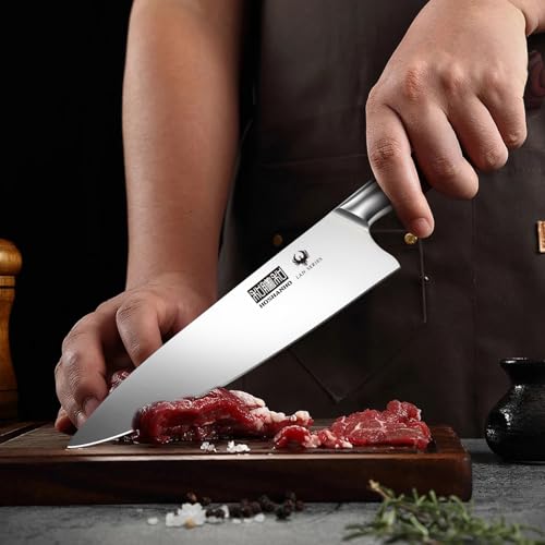 HOSHANHO 3PCS Kitchen Knife Set, Ultra Sharp Chef/Santoku/Paring Knives - size: 3 Pieces Knife Set